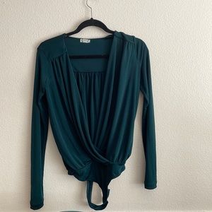 Free people low cut bodysuit